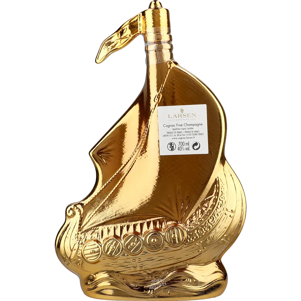 Larsen DRAKKAR Guldsætskulptur