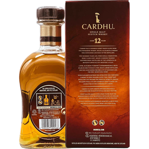 Cardhu 12y