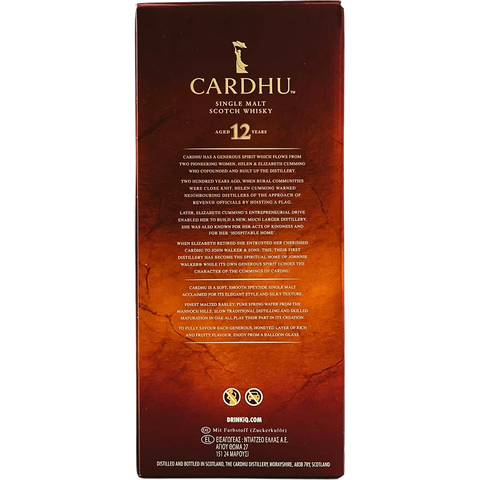 Cardhu 12y