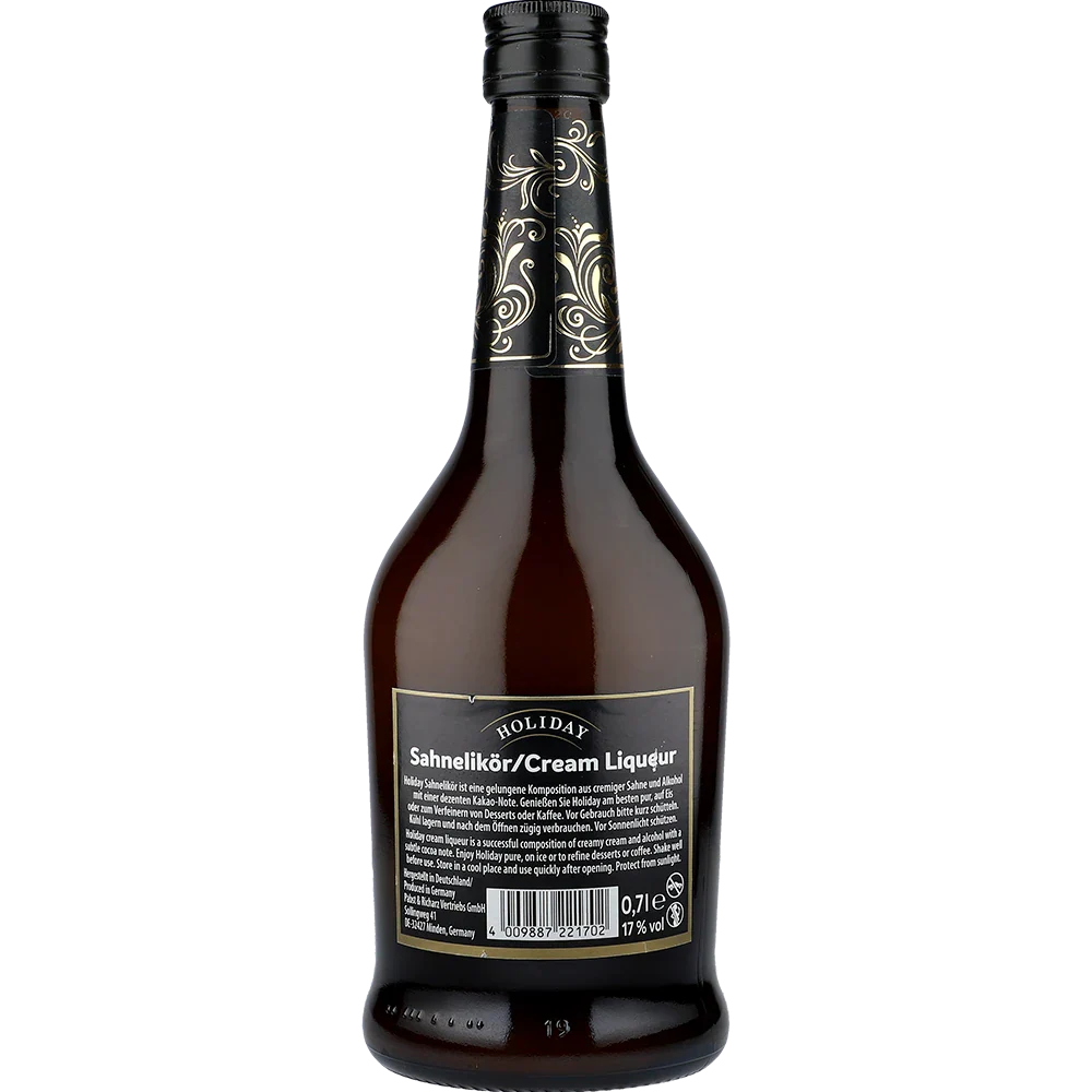 Holiday Cream Liqueur Whiskey
