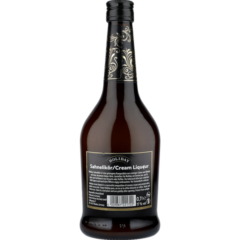 Holiday Cream Liqueur Whiskey
