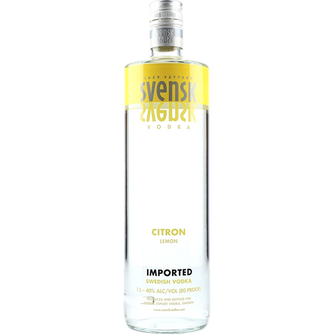 Svensk Vodka Citron, 1L