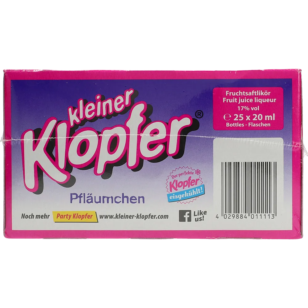 Kleiner Klopfer Pflaume