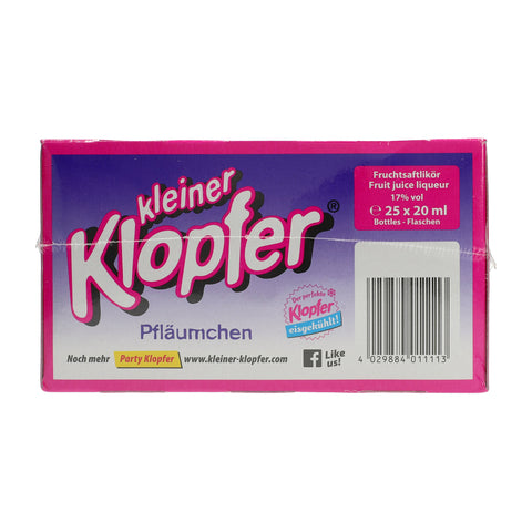 Kleiner Klopfer Pfläumchen