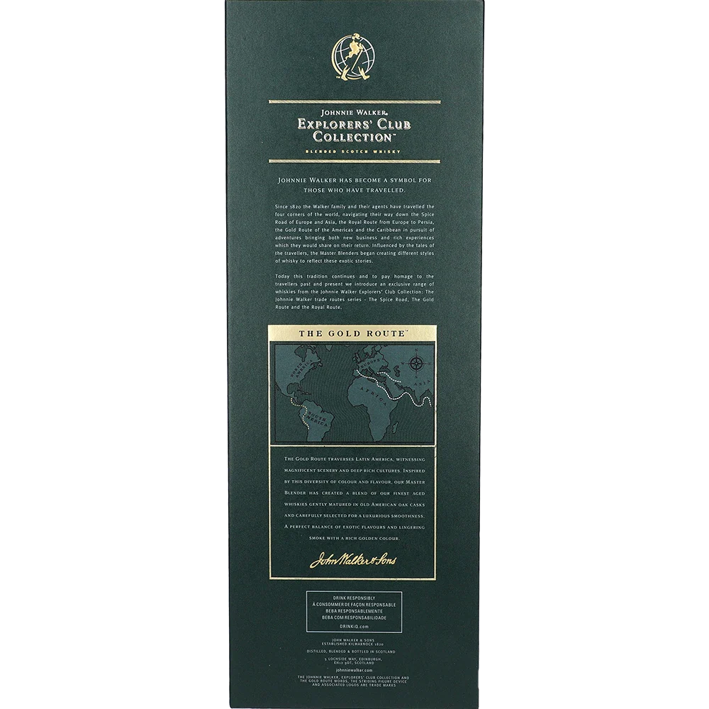 Johnnie Walker © Explorers' Club Col. Gold Route