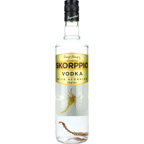Skorppio Vodka with Scorpion