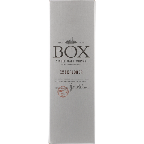Box Whisky The Explorer