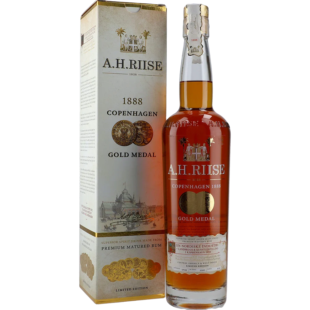 A.H. Riise 1888 Gold Medal Rum