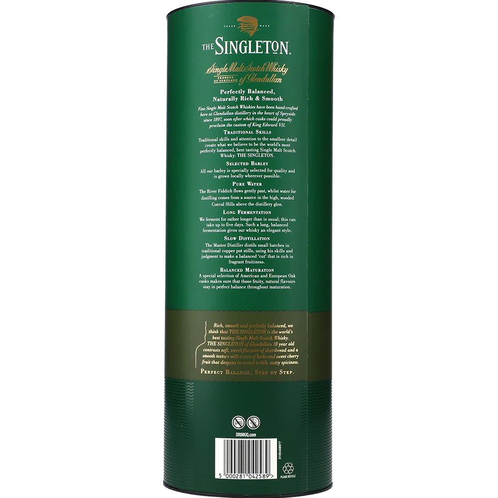 The Singleton of Glendullan 18 år