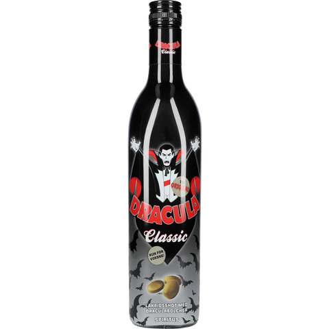 Dracula Classic Lakridsshot med Draculabolcher