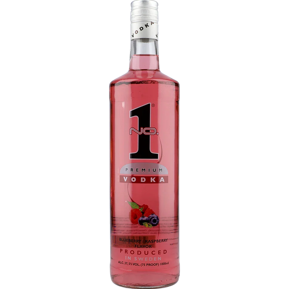 Nr. 1 Premium Vodka Blåbær Hindbær