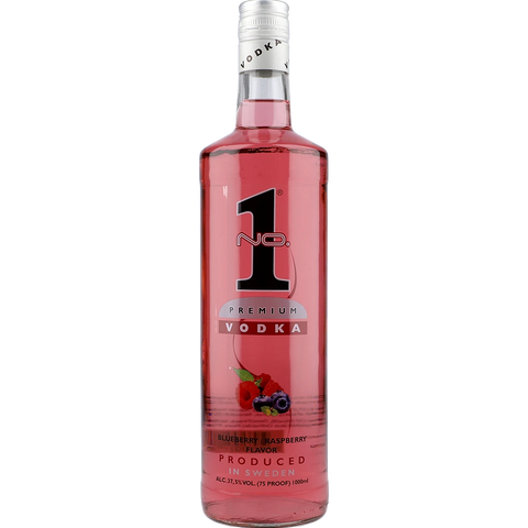 No. 1 Premium Vodka Blueberry Raspberry