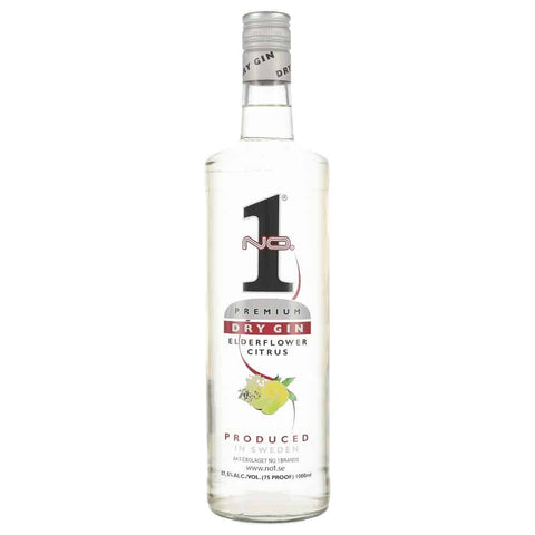 No. 1 Premium Dry Gin Elderflower Citrus Spiritus