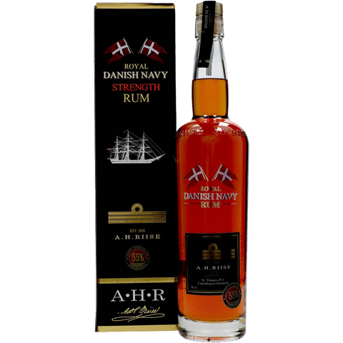 A.H. Riise Royal Danish Navy Strength Rum