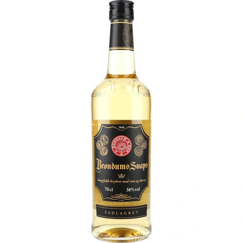 Brøndums Snaps Gylden 0 7L Spiritus