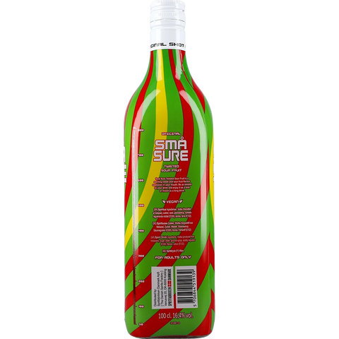 Små Sure Twisted Sour Fruit