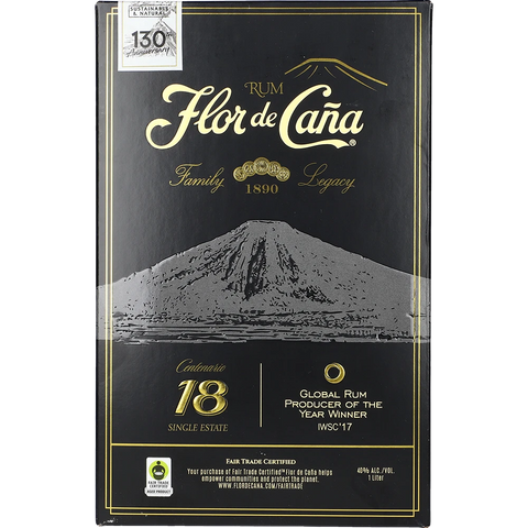 Flor de Caña Centenario Gold 18y