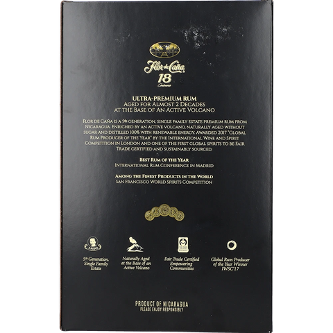 Flor de Caña Centenario Gold 18y