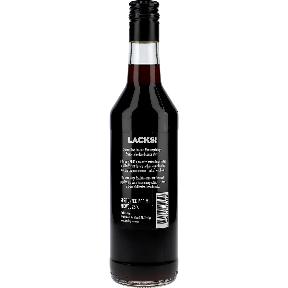 Lacks! Lakritsshot Hallon
