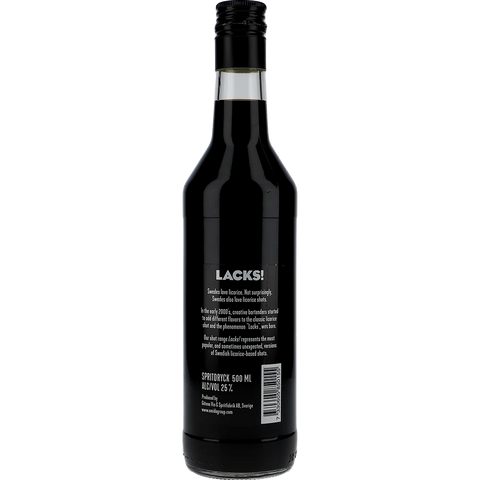 Lacks! Licorice Shot Salty