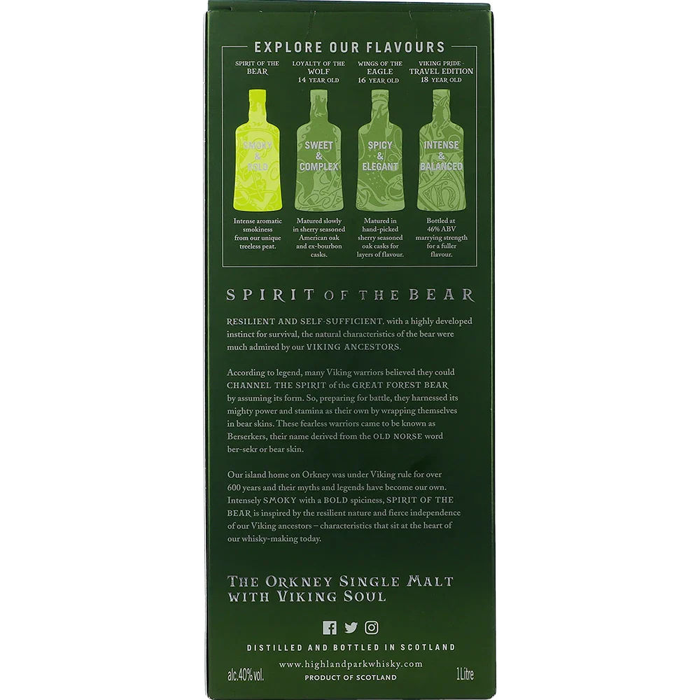 Highland Park Spirit of the Bear
