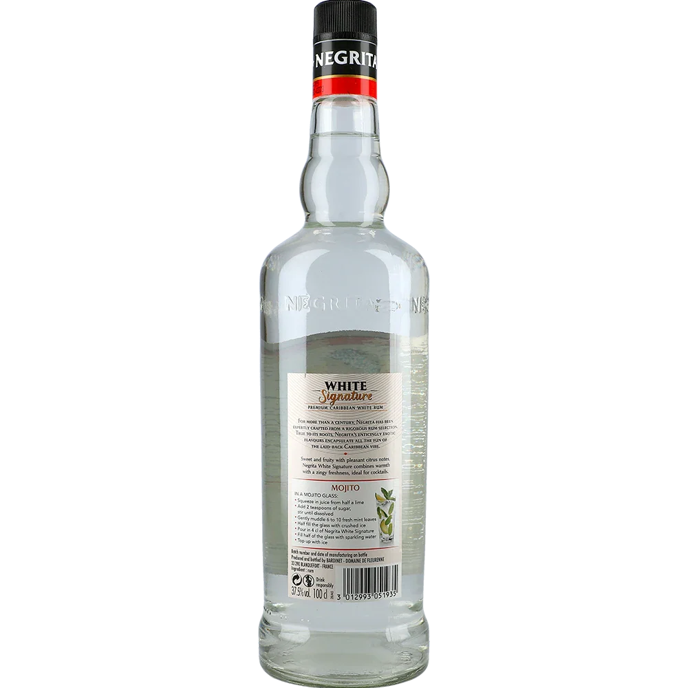 Rhum Negrita Bardinet Original hvid