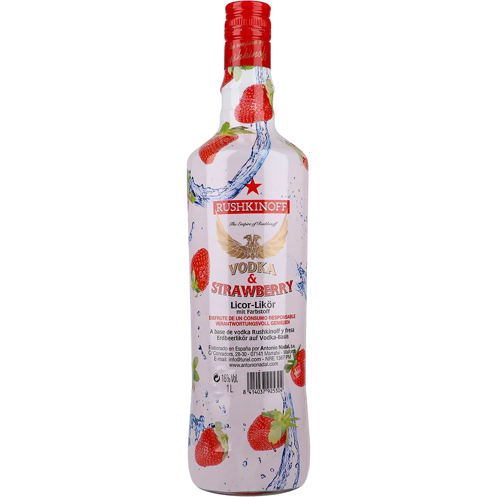 Rushkinoff Vodka & Strawberry