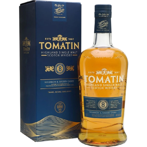 Tomatin Bourbon & Sherry Casks 8y