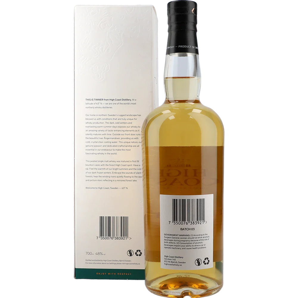 Box Whisky High Coast TIMMER Torvrök