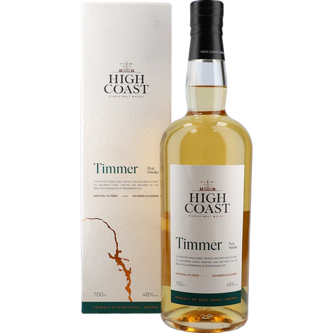 Box Whisky High Coast TIMMER Peat Smoke