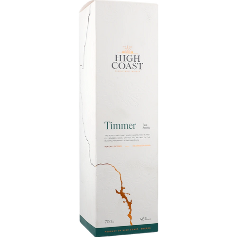 Box Whisky High Coast TIMMER Peat Smoke