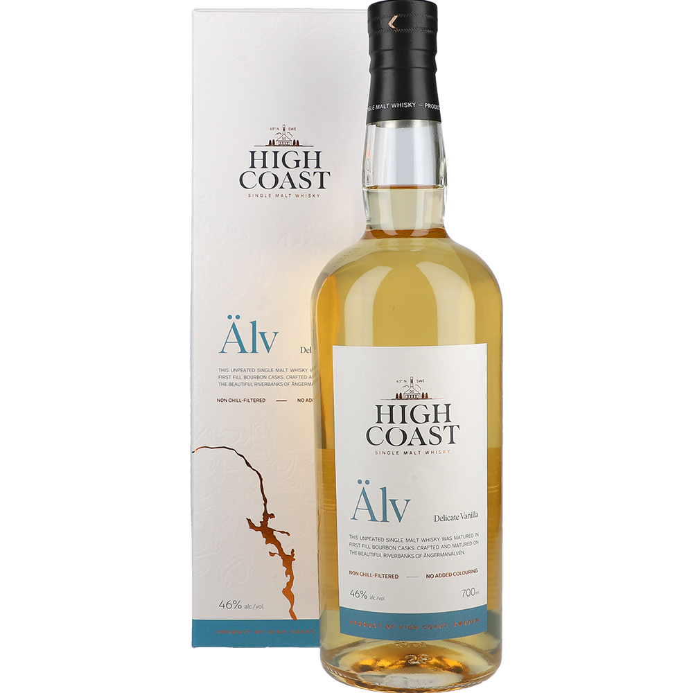 Box Whisky High Coast ÄLV Delikat Vanilj