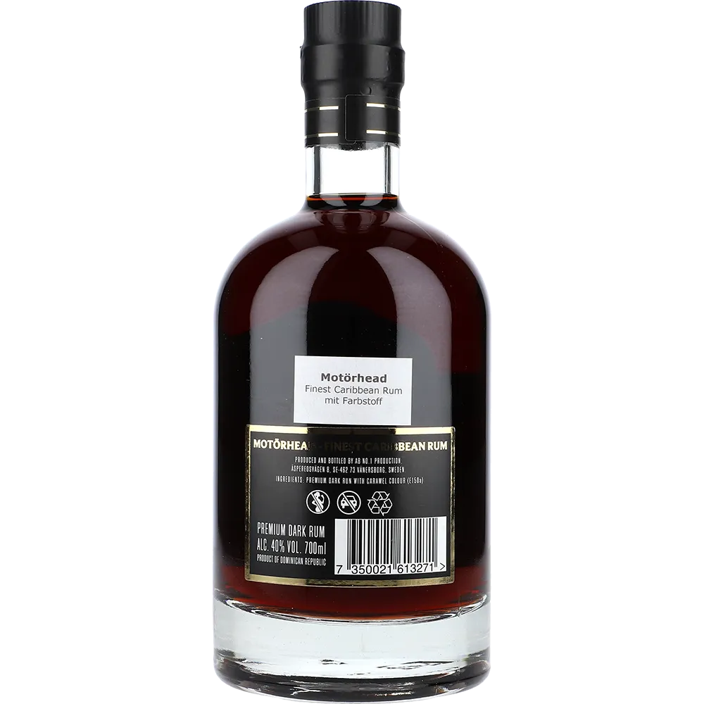 Motörhead Finest Caribbean Rum