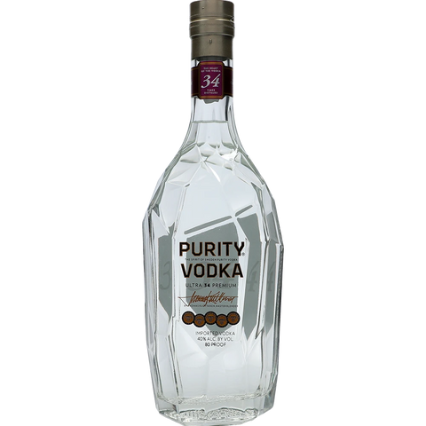 Purity Vodka Ultra 34 Premium