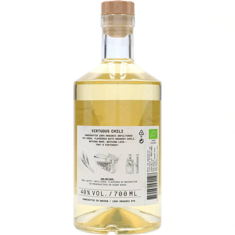Virtuous By Nature Chili Vodka Spiritus