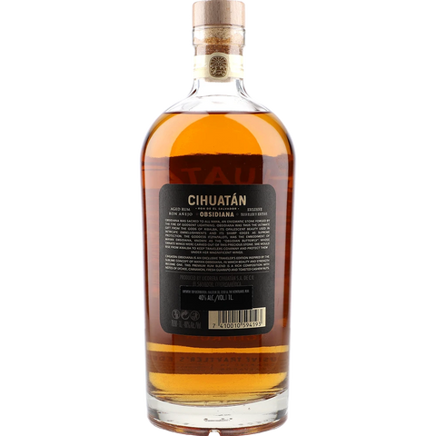 Ron Cihuatan Obsidiana Aged Rum, 1L