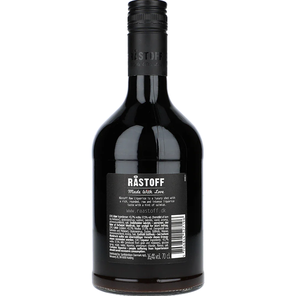 Råstoff Raw Liquorice Black Edition