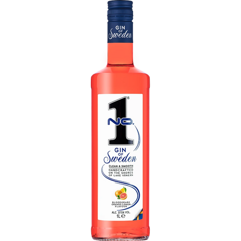 No.1 Premium Gin Bloodgrape Orange Lemon