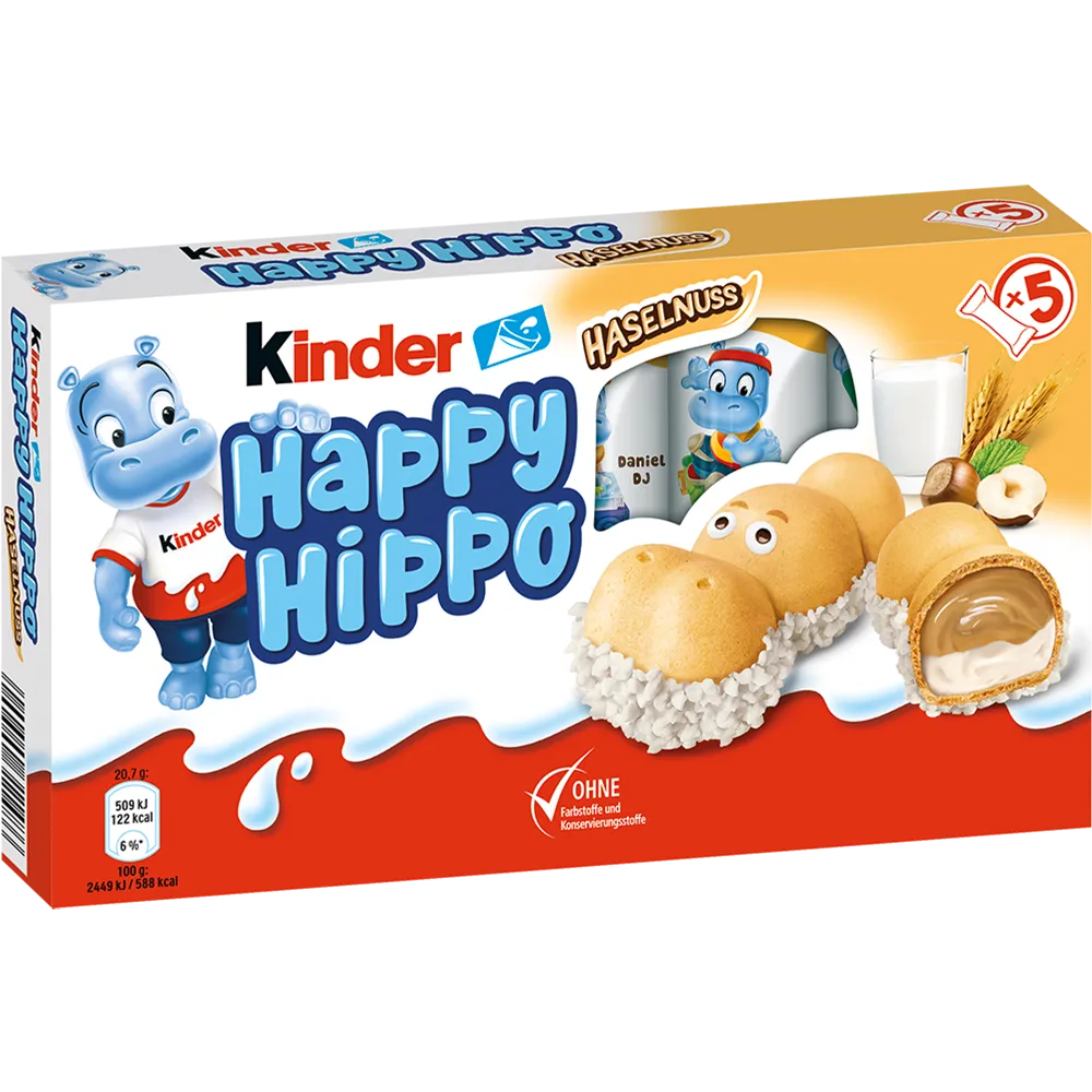 Ferrero Kinder Happy Hippo Haselnuss