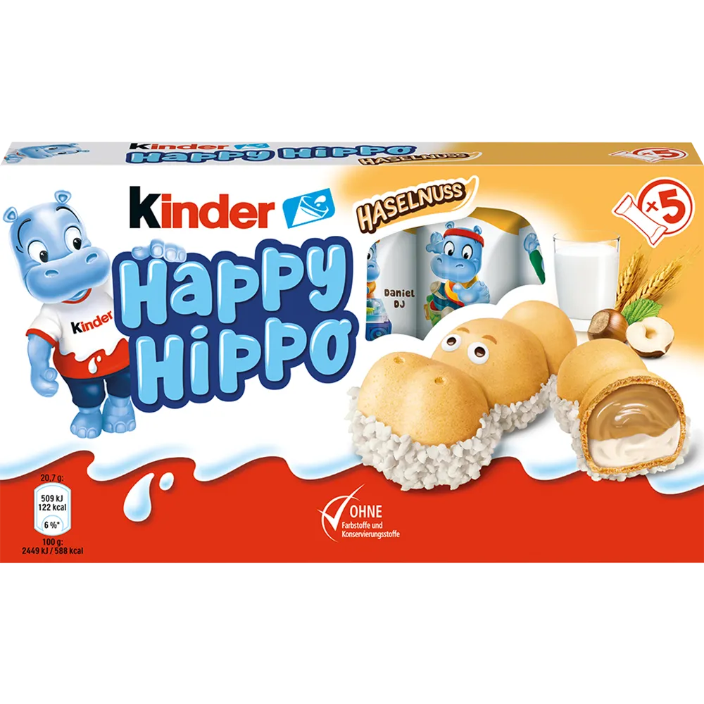 Ferrero Kinder Happy Hippo Haselnuss