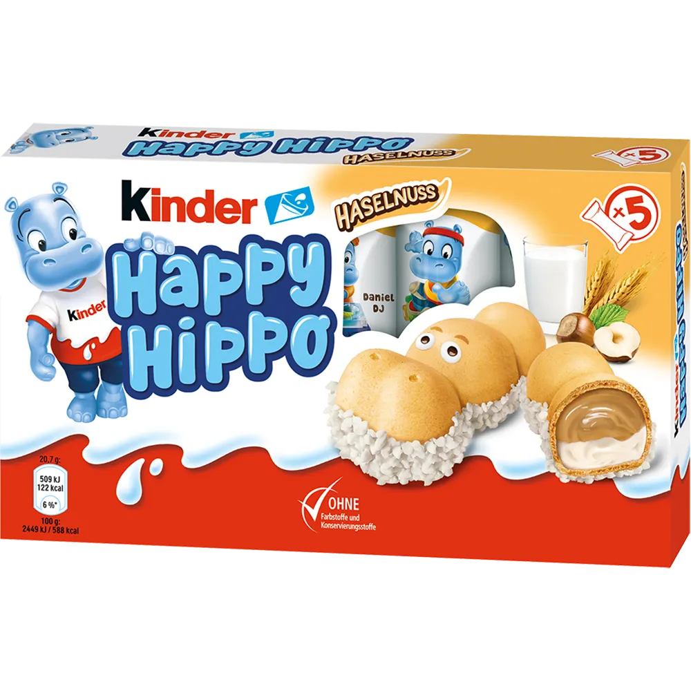 Ferrero Kinder Happy Hippo Haselnuss