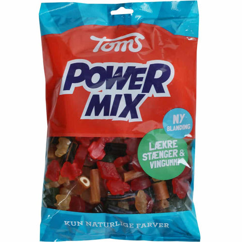 Toms Slikposer Power Mix Slik & Dagligvarer