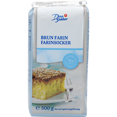 Dansukker brauner Zucker