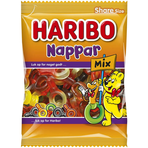 Haribo Dk Nappar Mix Slik & Dagligvarer