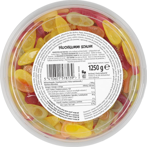 Red Band Fruchtgummi Schuhe