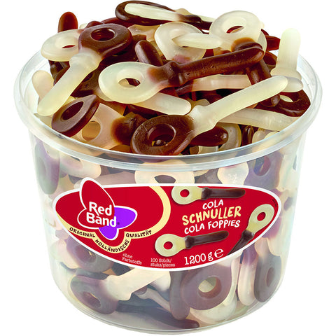 Red Band Cola Schnuller Slik & Dagligvarer