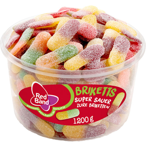 Red Band Briketts Super Sauer Slik & Dagligvarer