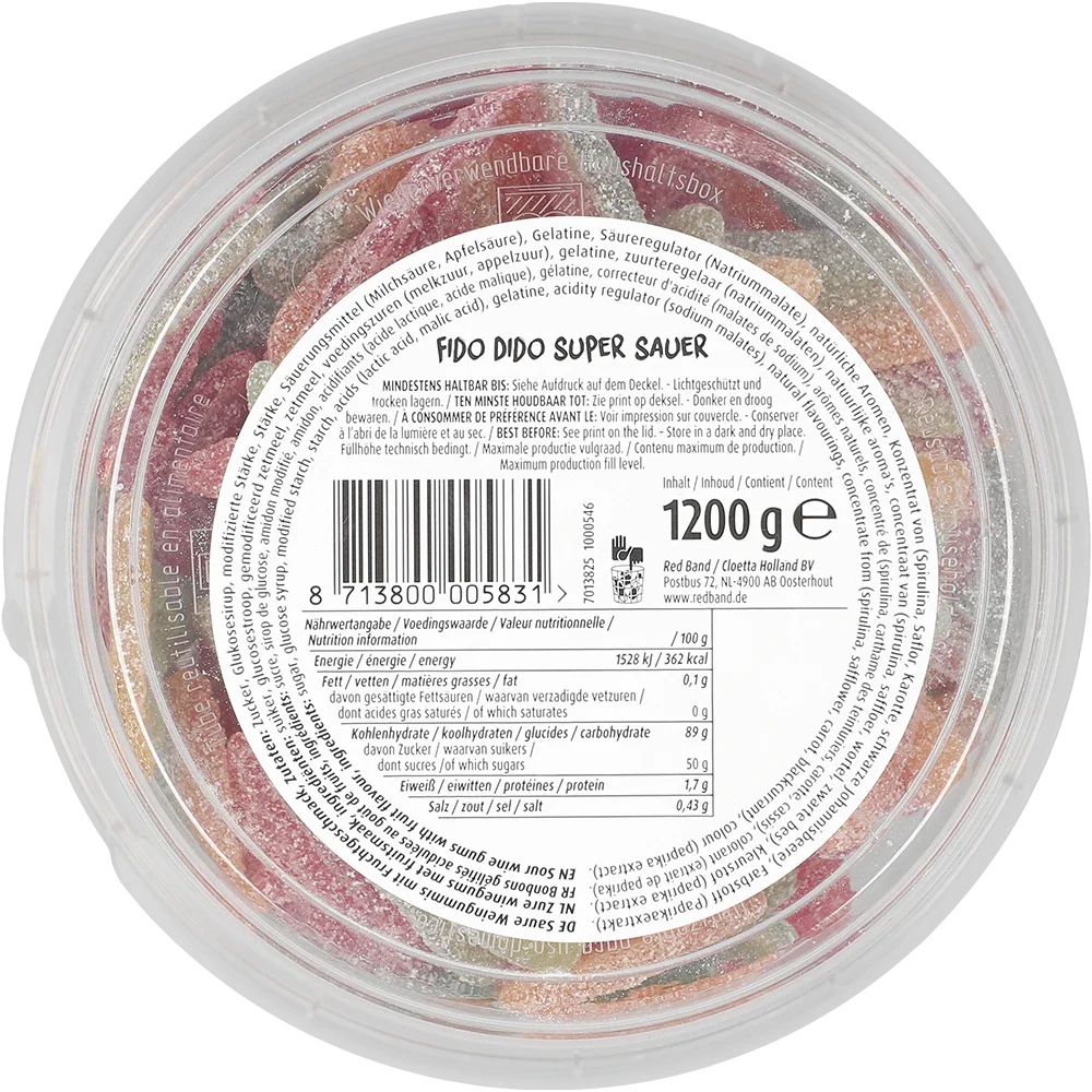 Red Band Fido Dido Supersur