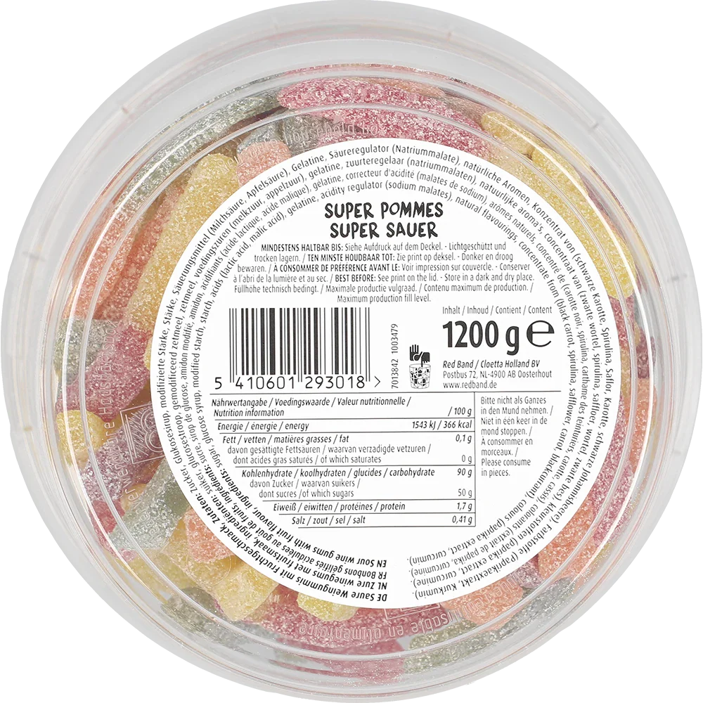 Red Band Super Pommes super sauer