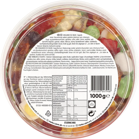 Haribo DK Stjerne Mix